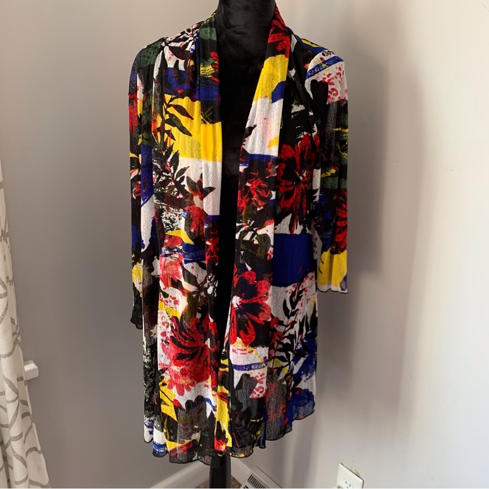 Tunic style cardigan